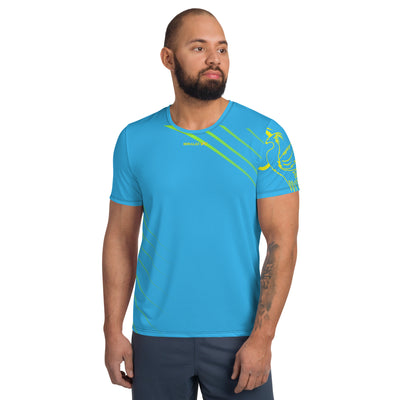 T-shirt de Sport Homme Bleu Azur SPECTRE