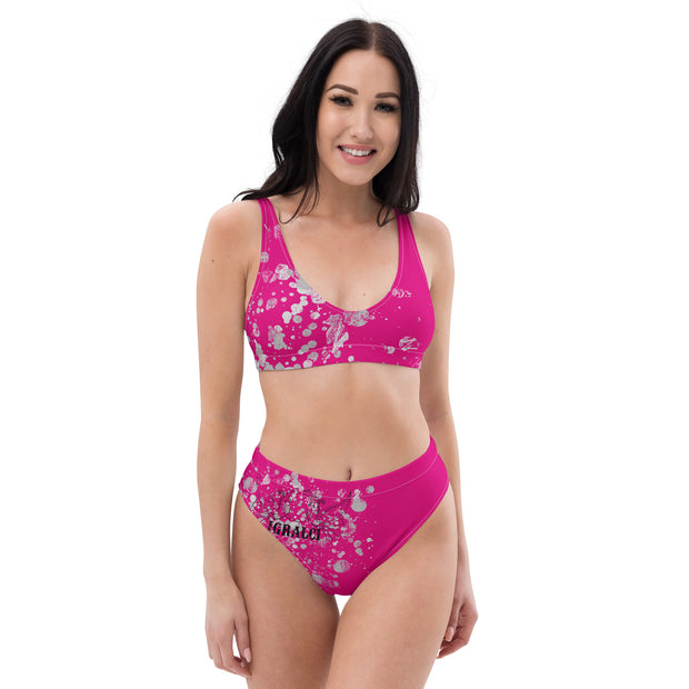 Bas de maillot de bain éco-responsable taille haute TAONE