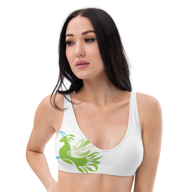 Haut de maillot de bain éco-responsable rembourré ORGANIC