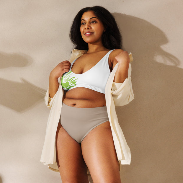 Haut de maillot de bain éco-responsable rembourré ORGANIC
