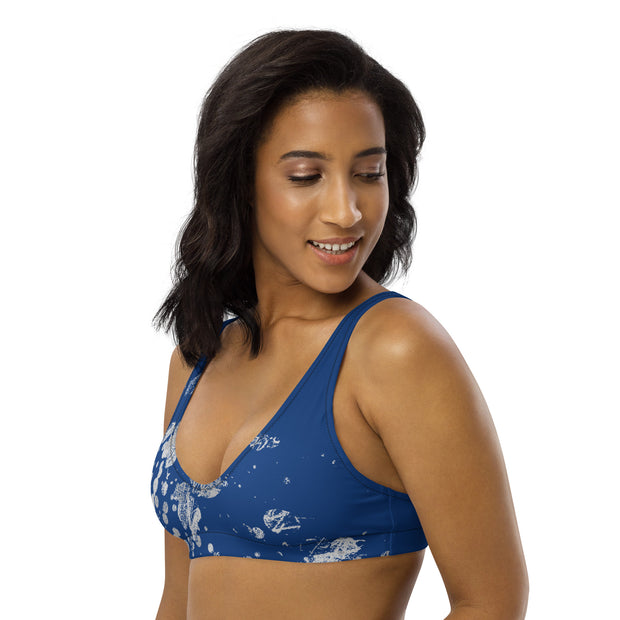 Haut de maillot de bain éco-responsable rembourré TAONE