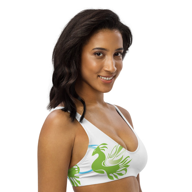 Haut de maillot de bain éco-responsable rembourré ORGANIC