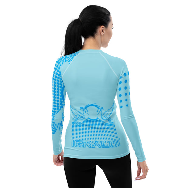 T-shirt de Compression bleu OROL