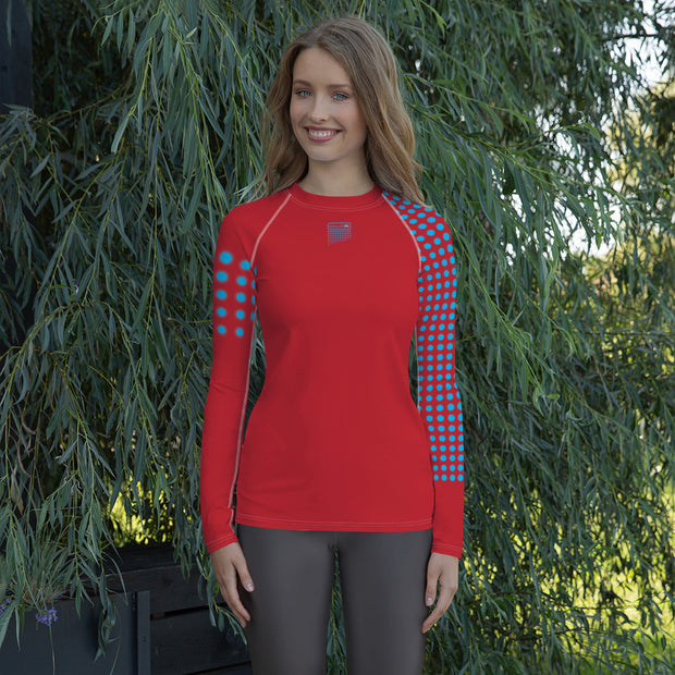 T-shirt de Compression rouge OROL