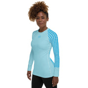 T-shirt de Compression bleu OROL