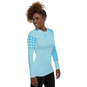 T-shirt de Compression bleu OROL