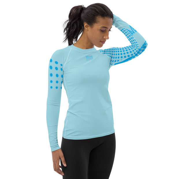 T-shirt de Compression bleu OROL