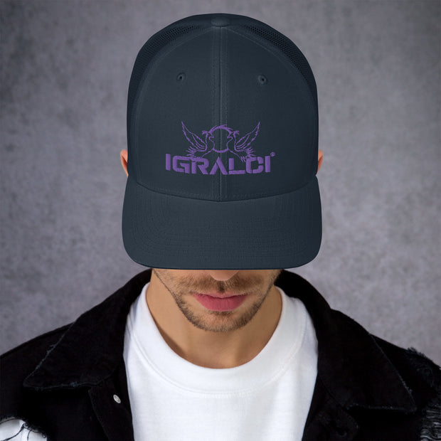 Casquette Trucker violet