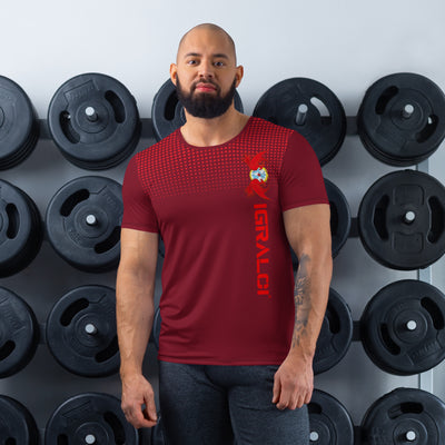 T-shirt de Sport Pour Homme rouge ERELIS