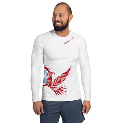 T-shirt de Compression blanc REFLECTING STYLE