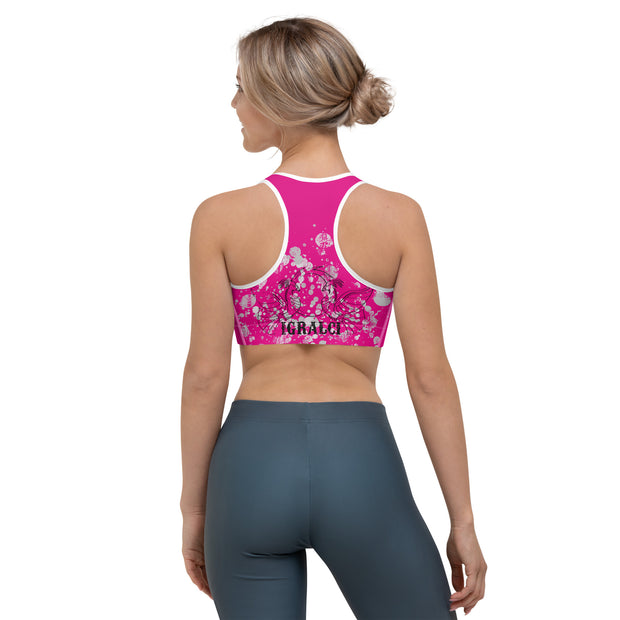 Brassière de Sport Fuschia TAONE