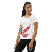 T-shirt de sport blanc pour femmes REFLECTING STYLE