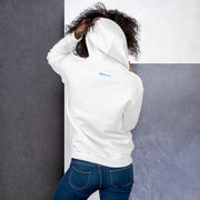 Sweat à capuche blanc femme ÖRN