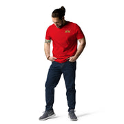 T-shirt en coton biologique Rouge ORGANIC