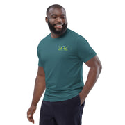 T-shirt en coton biologique Vert d'eau ORGANIC